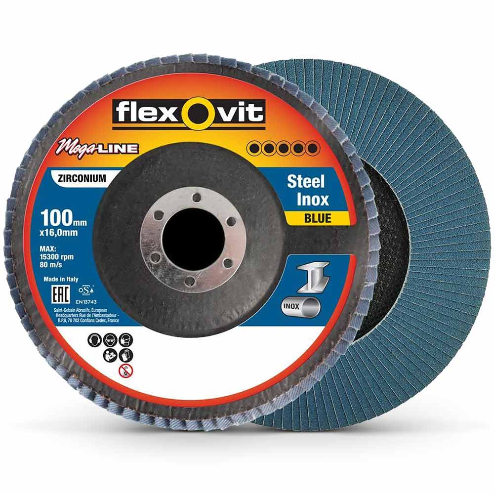 100x16mm Z120 Grit Flap - Each